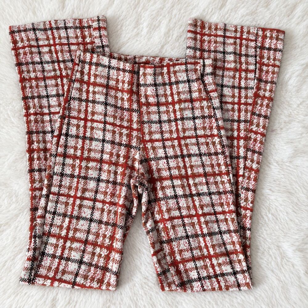 Y2K Plaid Trouser Pants XS